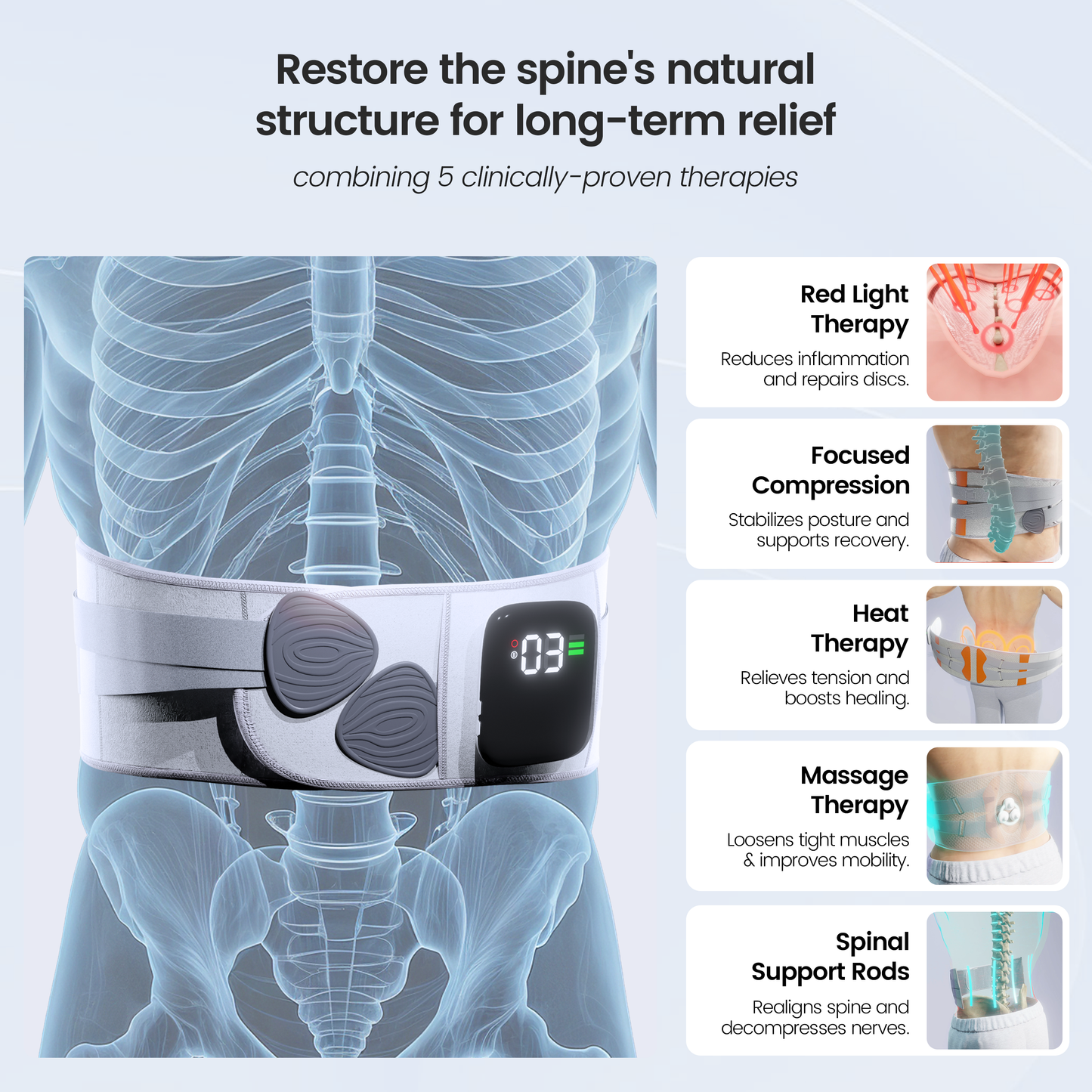 Restore™ Lumbar Support Belt
