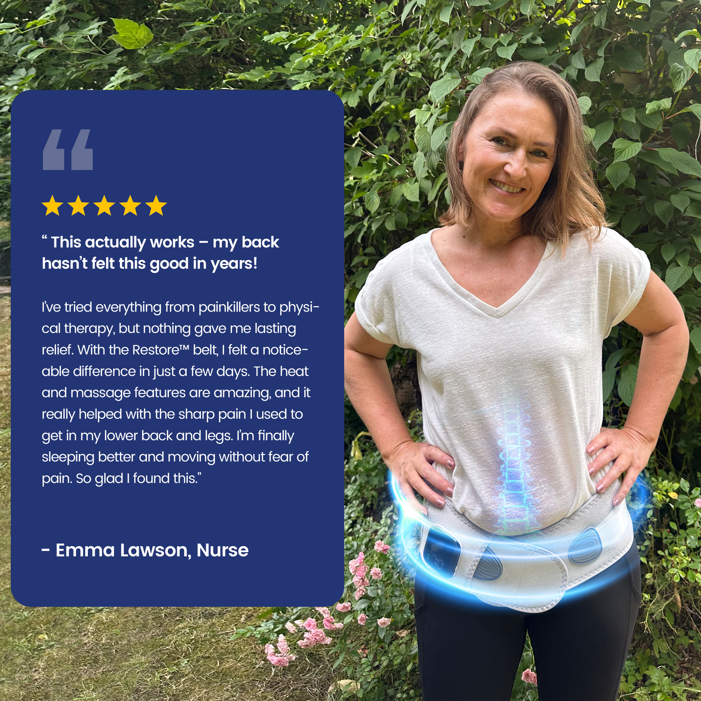 Restore™ Lumbar Support Belt