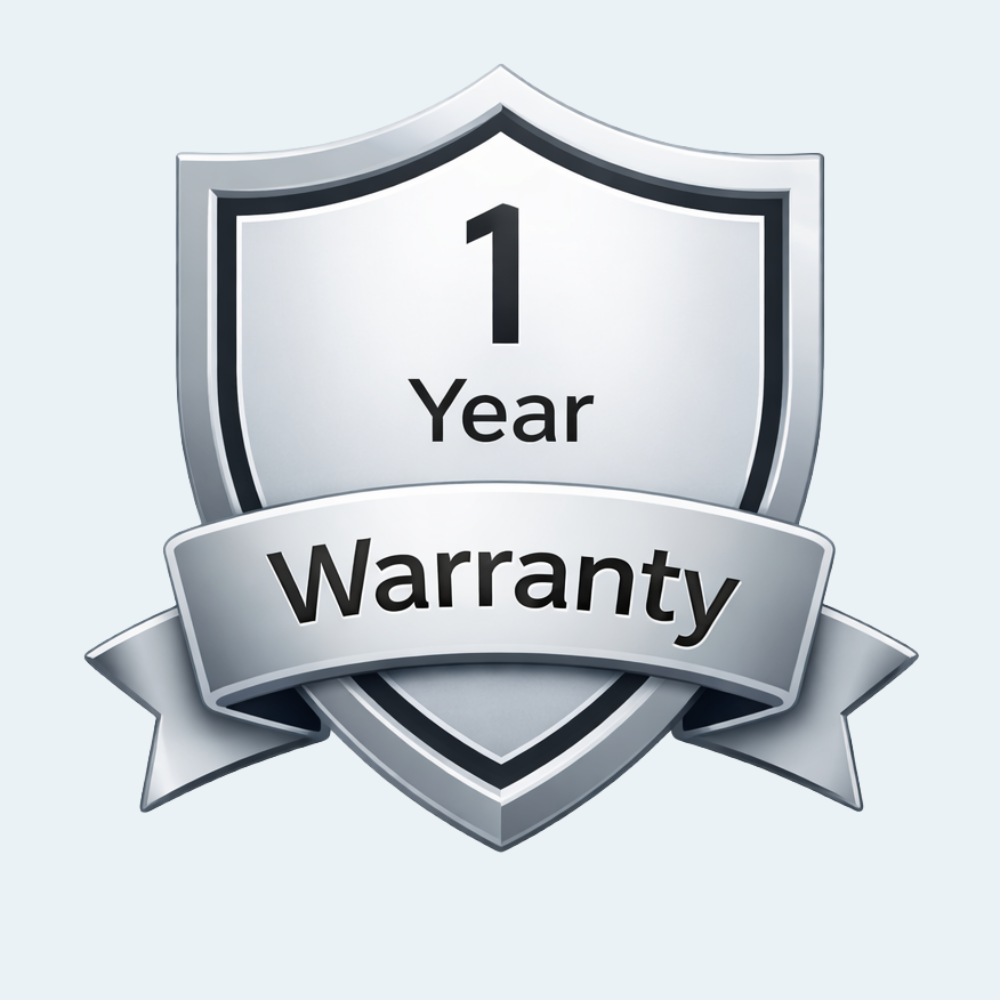 1-Year Warranty
