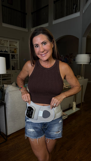 Customer wearing the Irries Uni Fusion Belt