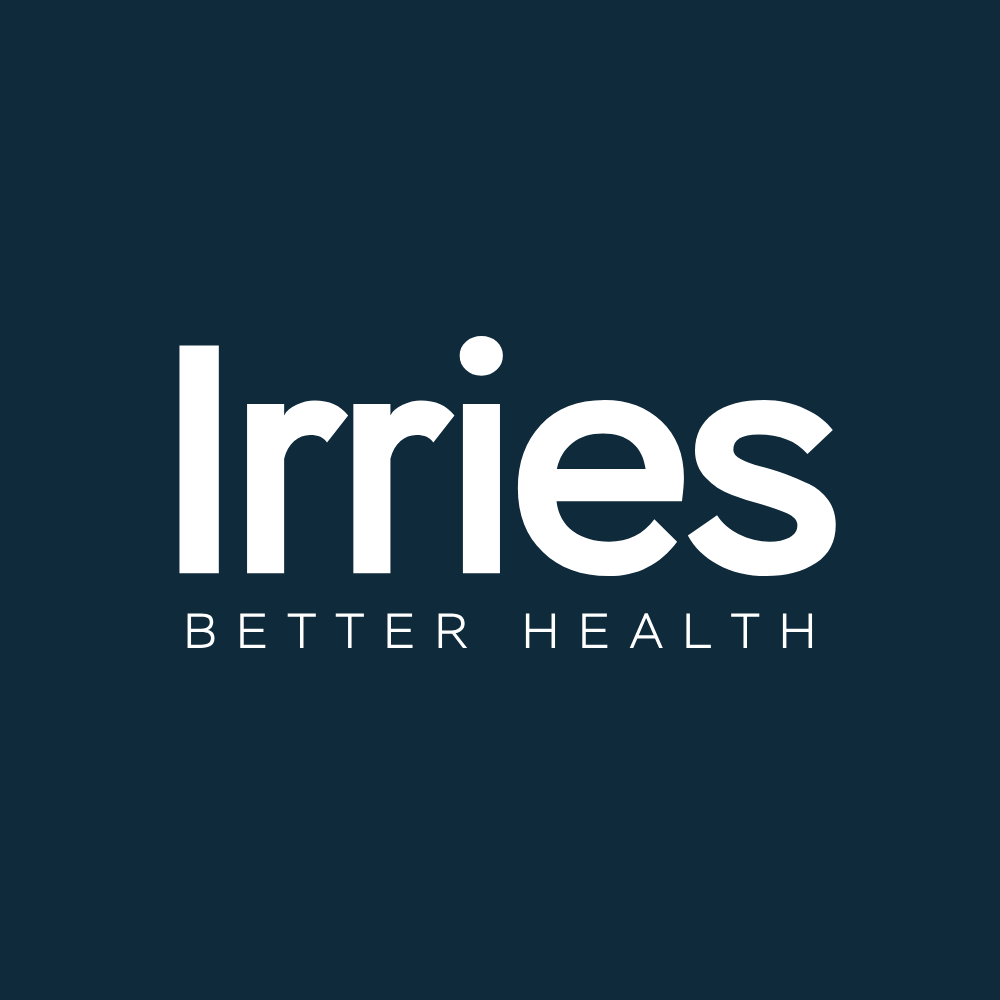 The picture irries.com shows when its homepage is shared