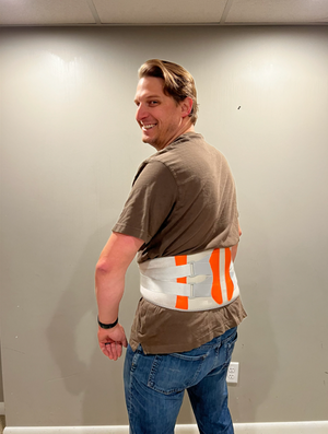 Customer wearing the Irries Uni Fusion Belt